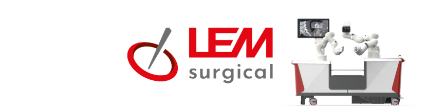 LEM logo with full robot